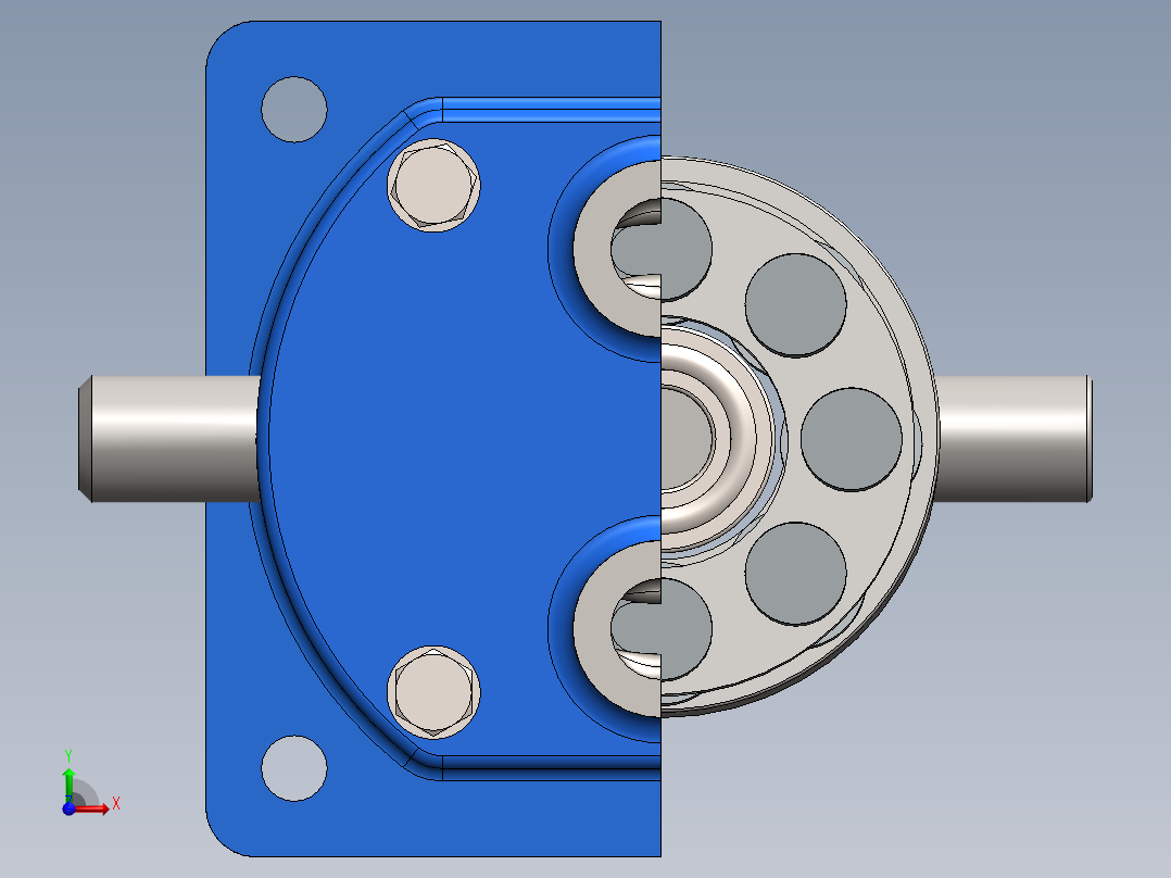 泵、水泵(29)前视图