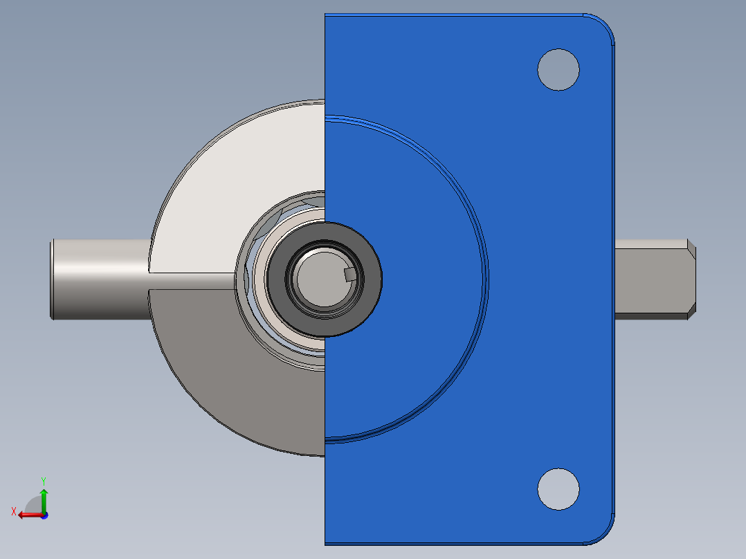 泵、水泵(29)后视图