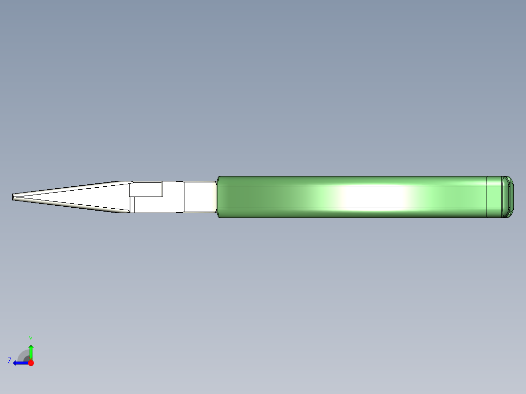 A0003373-Xcelite L4G 微型钳尖嘴钳右视图