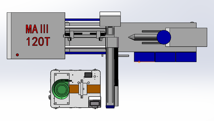 注塑机螺母埋入机构