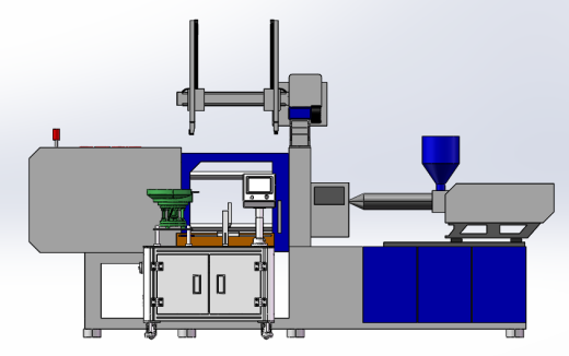 注塑机螺母埋入机构缩略图