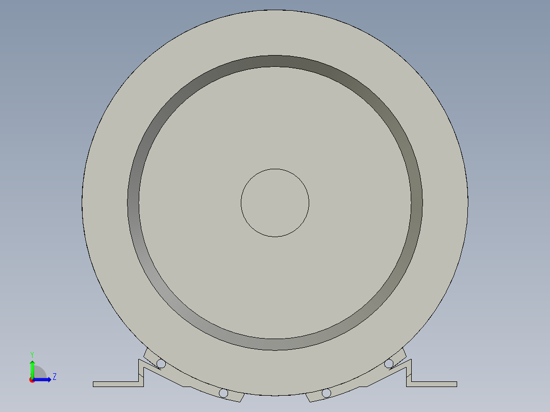 22KW-380V高压风机左视图