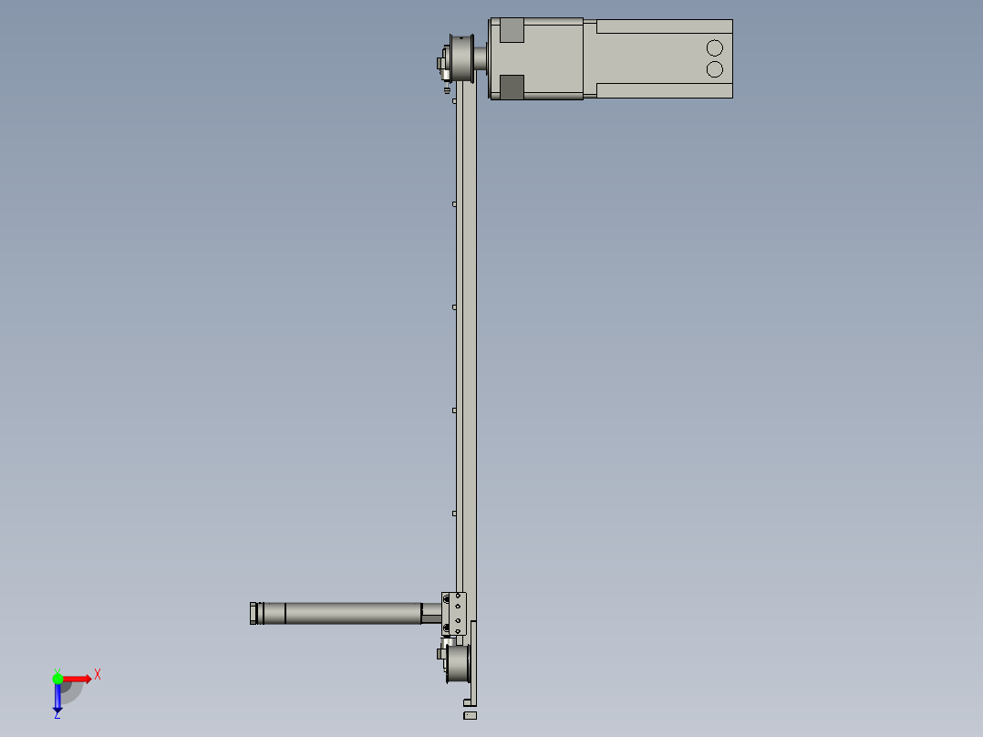 YWP200K4-06-04-00储料缓存俯视图