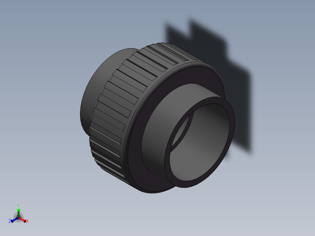 UNION_DN65_PN10_UPVC正等轴测图