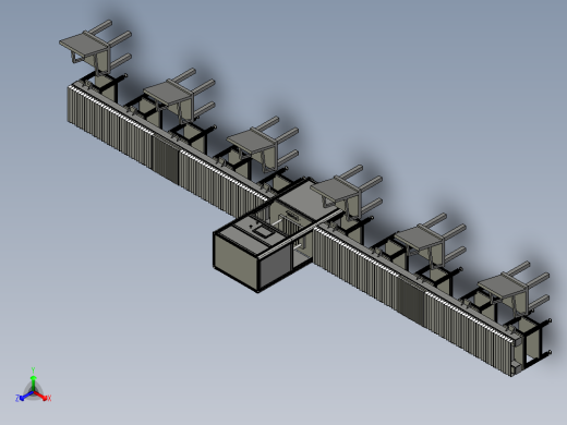 并行机模型的冲压线