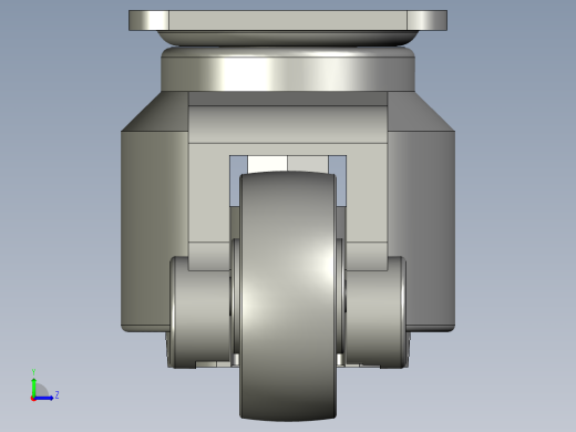 C-FMJ120-N福马脚轮左视缩略图