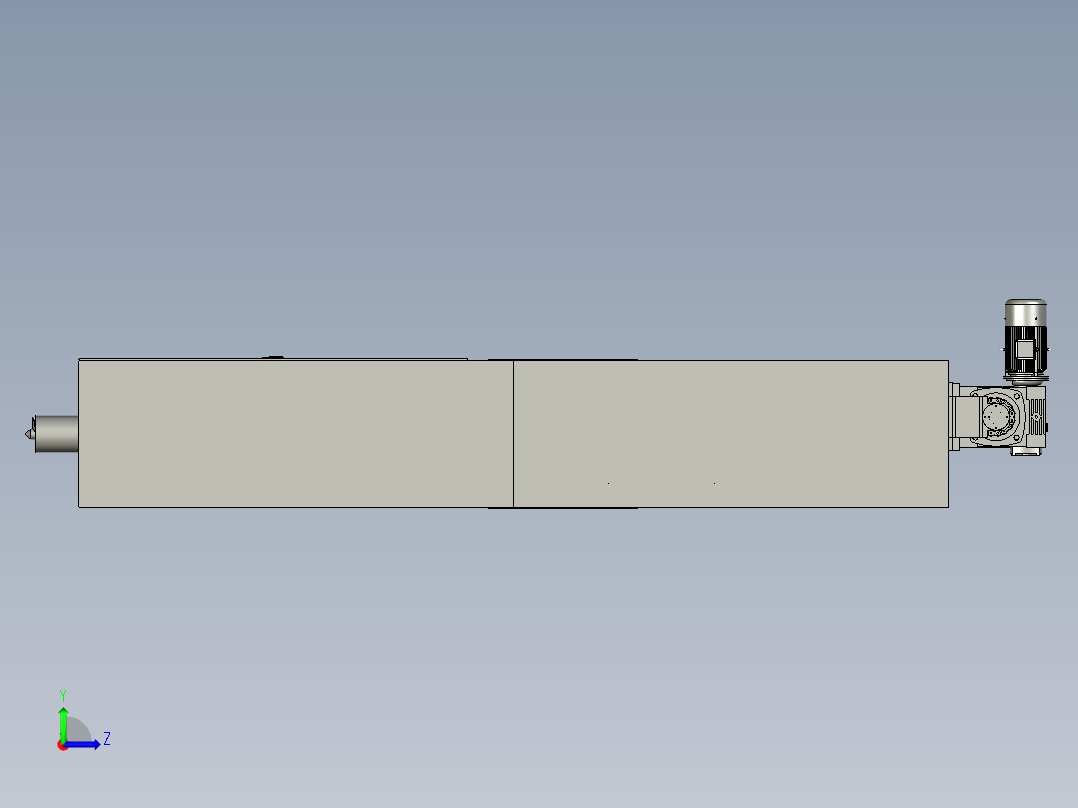 QQ-SJL-00升降栏组件左视图