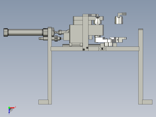 联机整形接料部件俯视缩略图