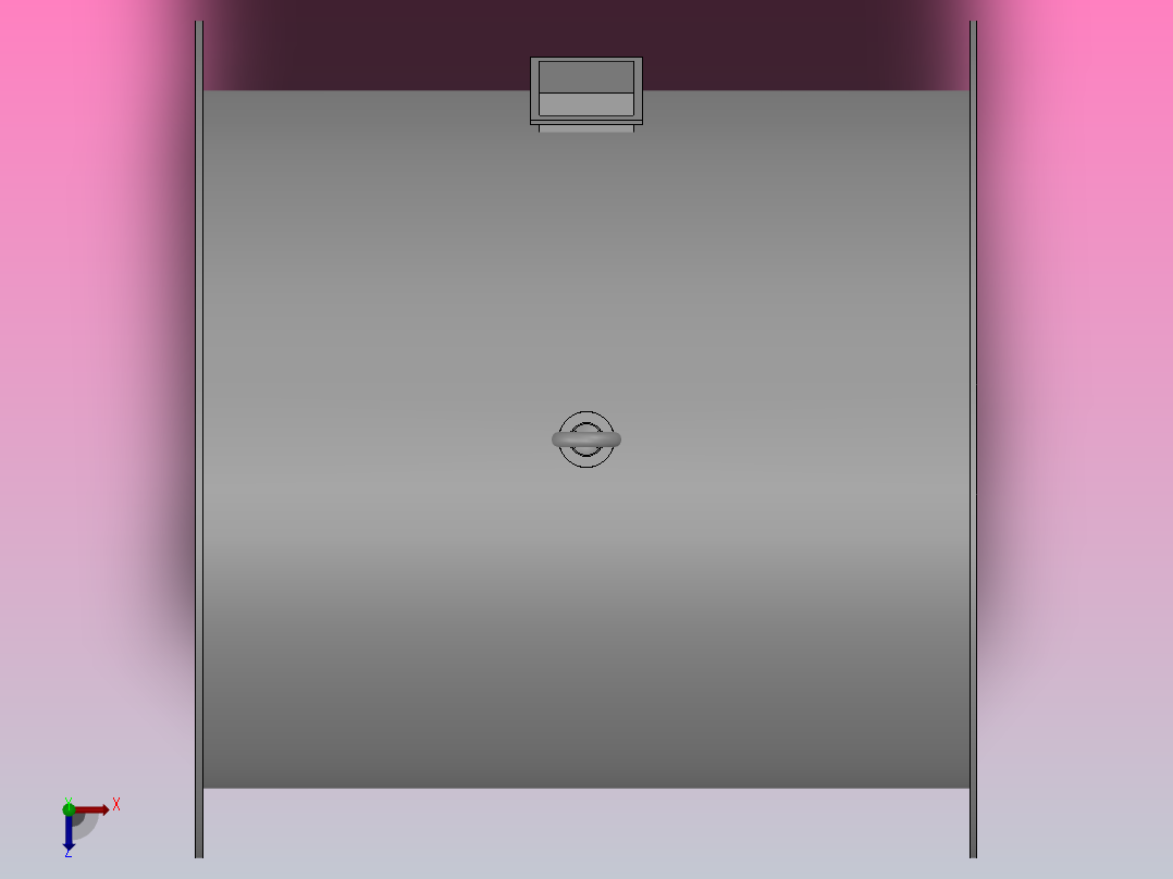 SWF-Ⅰ型 混流风机[SWF-I-3]俯视图