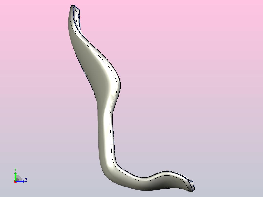 4号斗式座椅左视图