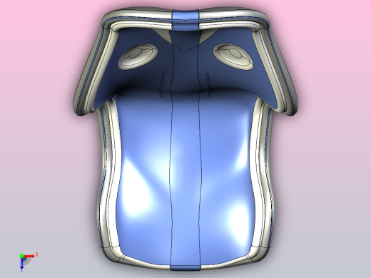 4号斗式座椅俯视缩略图