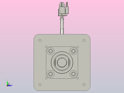 轻载电动缸TPA-ESR50-1610C-L600-M-CA-W-P75-C3左视缩略图