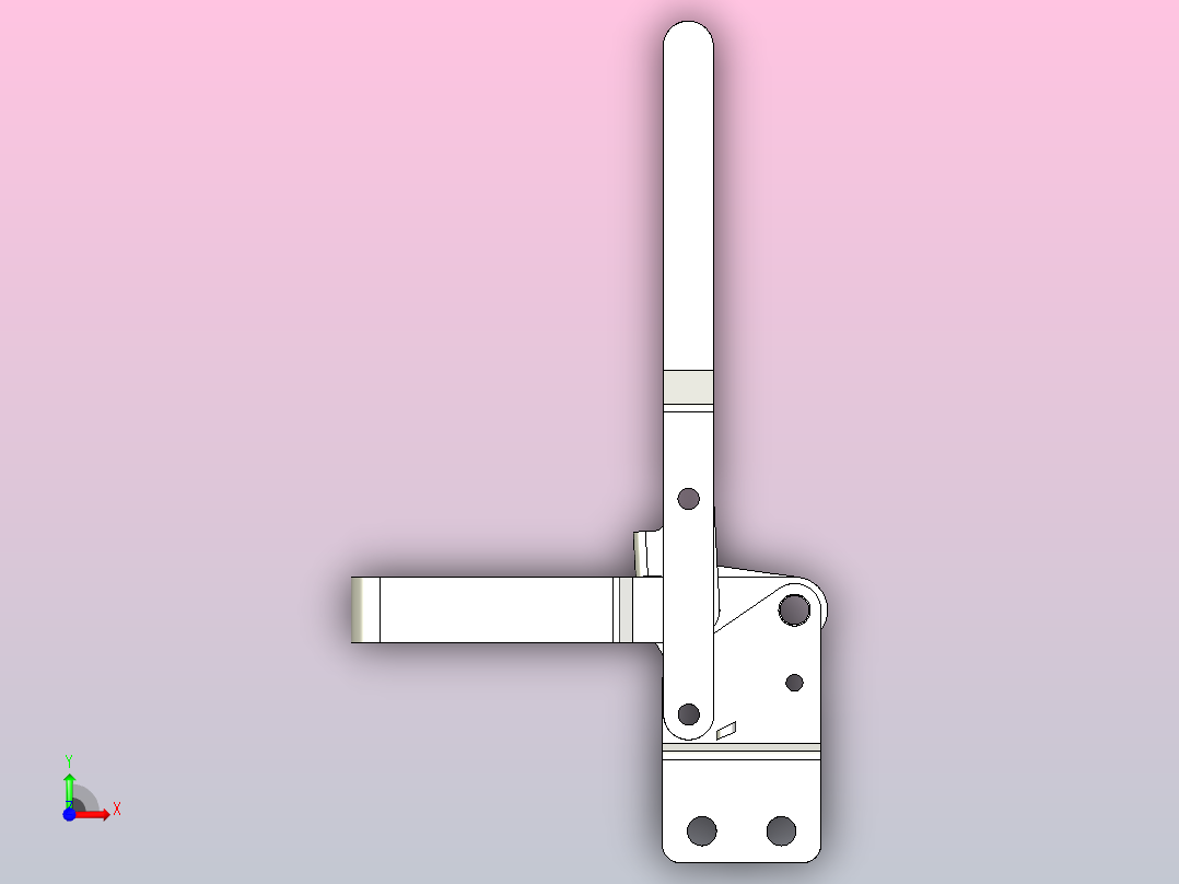 快速夹钳HS-13412.IGS前视图