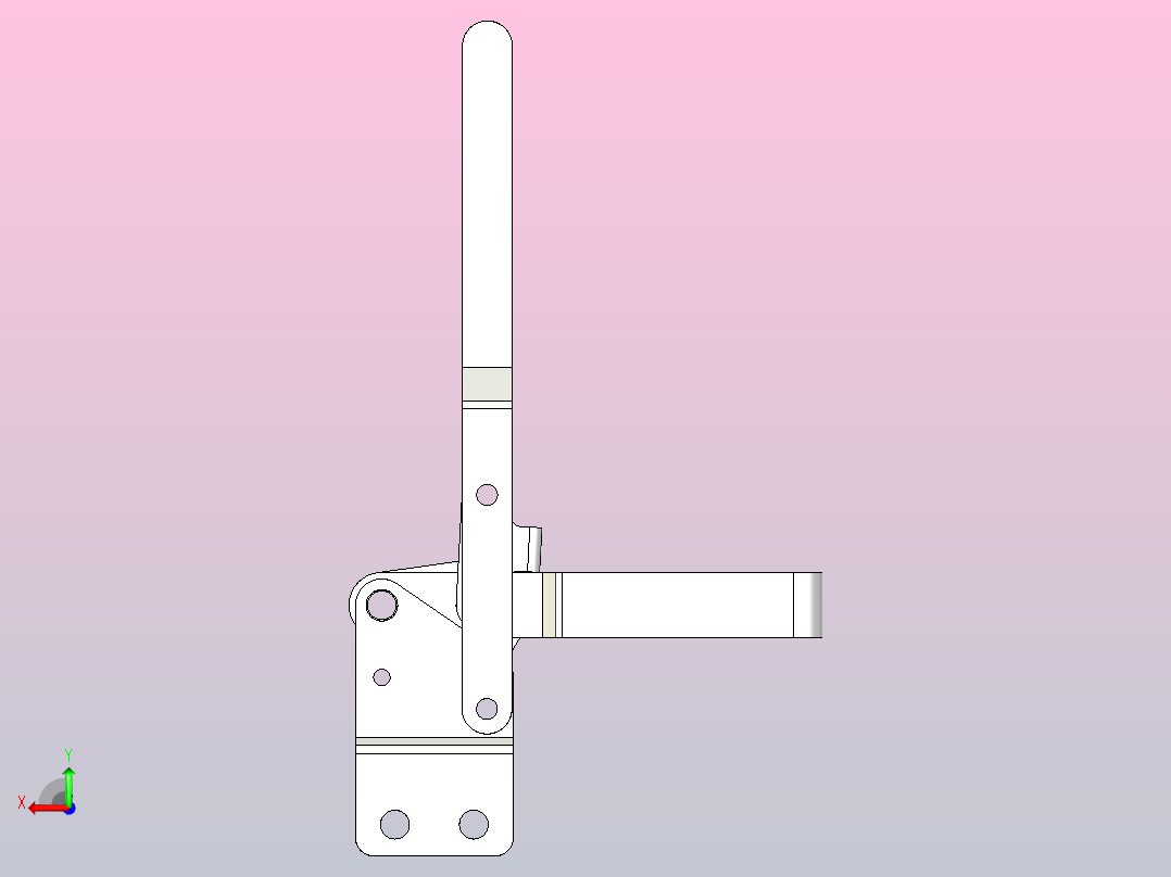 快速夹钳HS-13412.IGS后视图