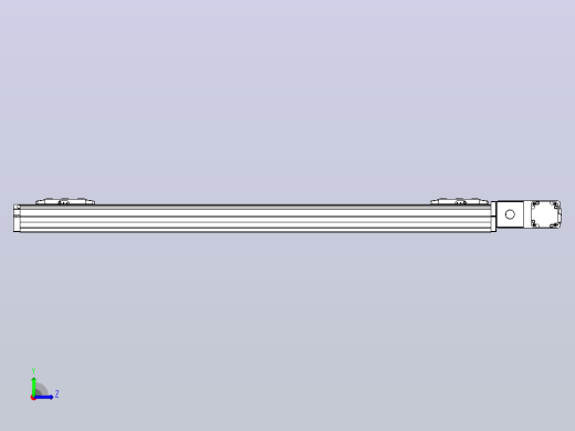 皮带直线轴双滑块型TPA-GCBS-80-P60-L375-QR-M20-N3左视缩略图