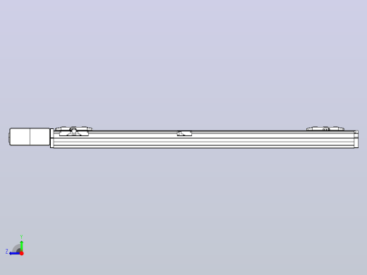 皮带直线轴双滑块型TPA-GCBS-80-P60-L375-QR-M20-N3右视缩略图