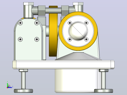 桌面玩具—斯特林发动机左视缩略图
