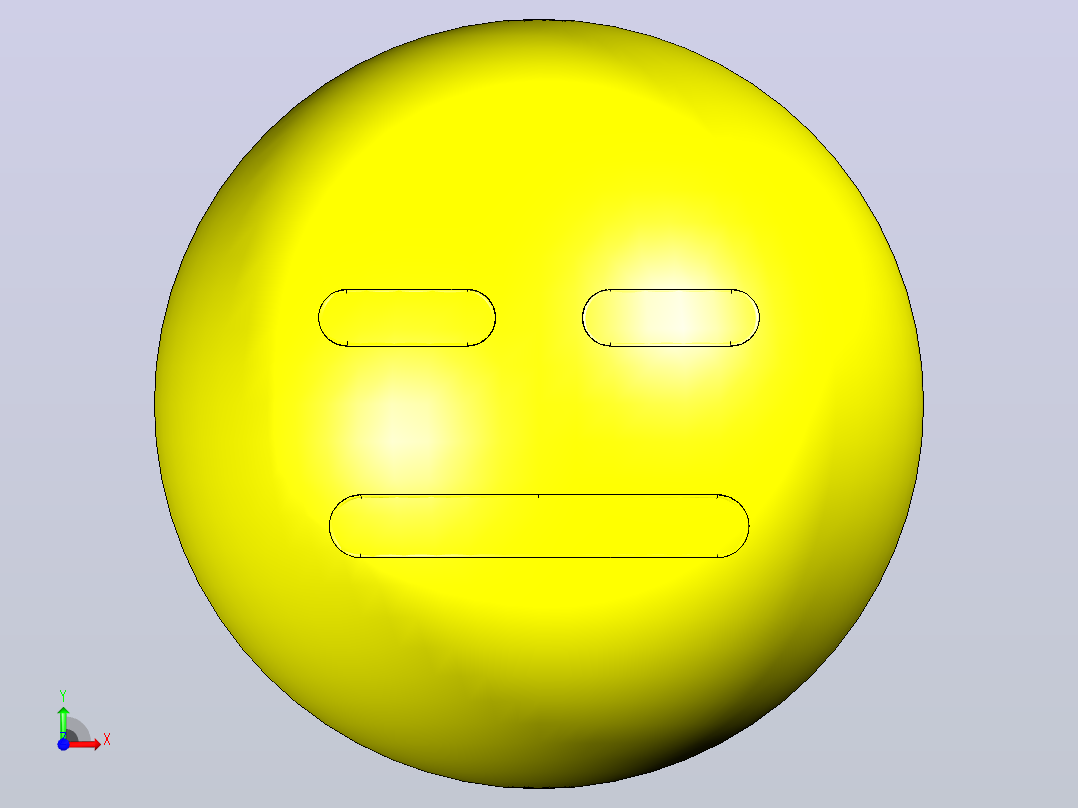 EMOJI -无聊前视图