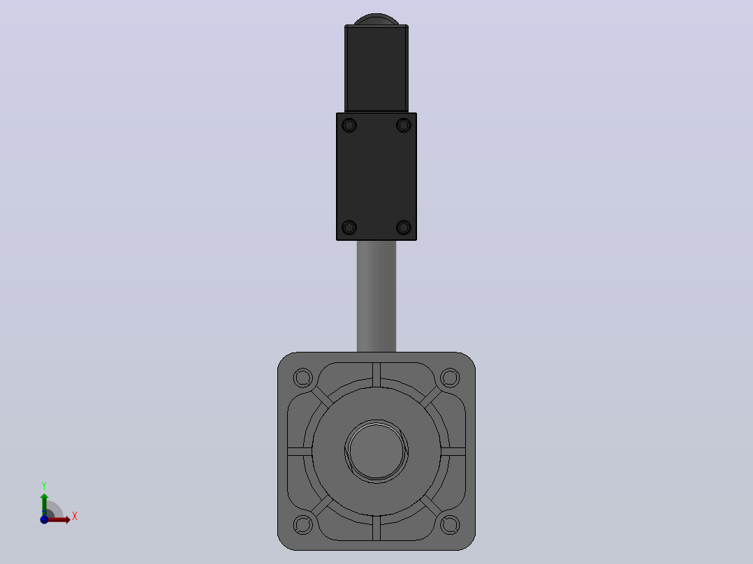 单作用气缸（XQGA（B）F系列）[XQGBFD-50×80]前视图