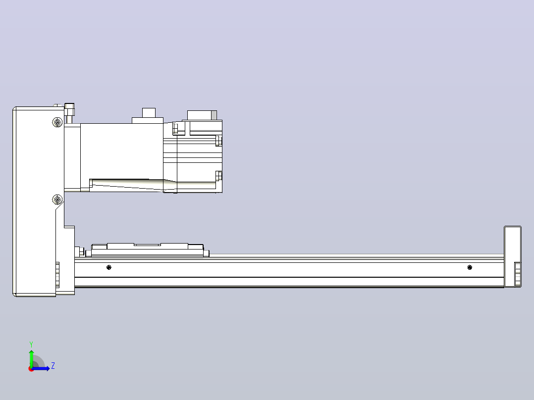 钢基模组TPA-KSR-5002C-250A1-MU-H1左视图