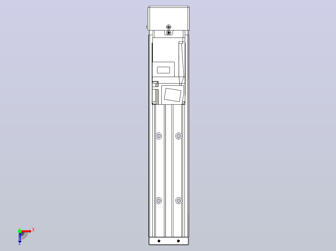 钢基模组TPA-KSR-5002C-250A1-MU-H1俯视图