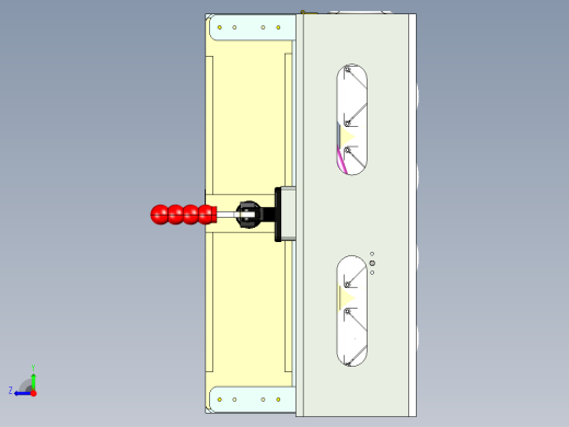 硬盘主板连接器测试治具stp右视缩略图