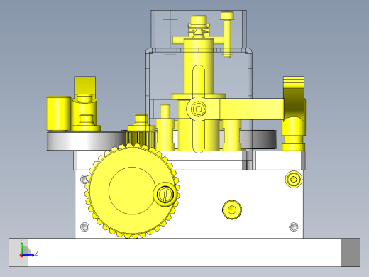 2轴调节机构左视缩略图