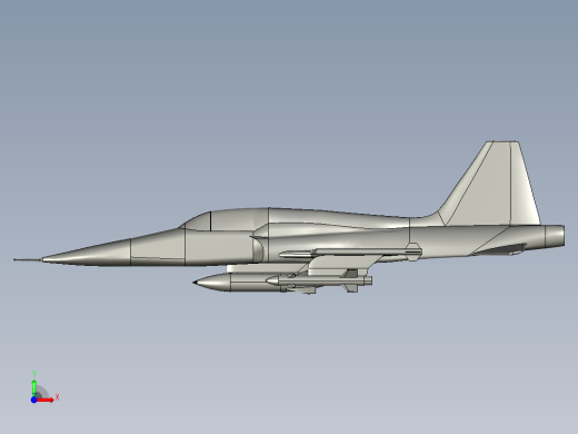 148-northrop-f5 STEP前视缩略图