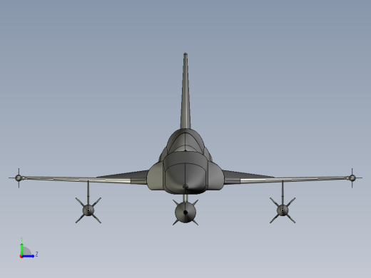 148-northrop-f5 STEP左视缩略图
