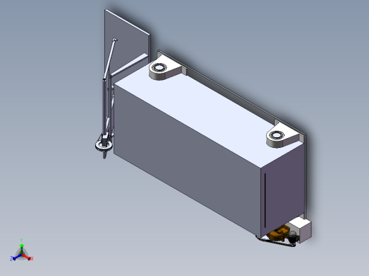 布匹检测装置（坏点检测）sw17正等轴测缩略图