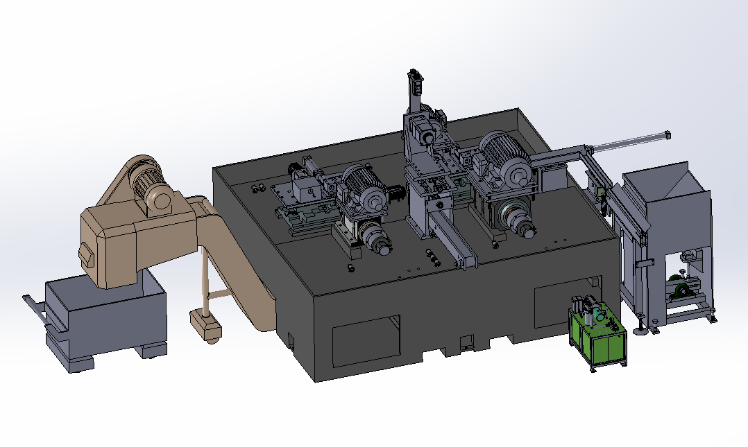 全自动棒料加工自动设备sw17
