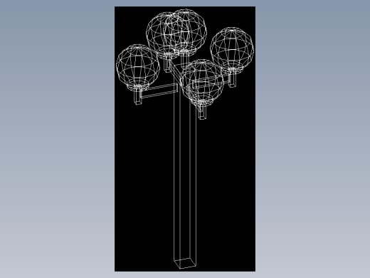 室内家具及植物三维模型八-D169