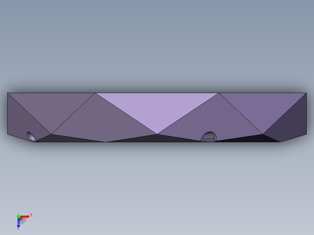 鲤鱼荷花图烟灰缸俯视图