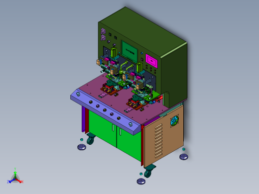 液晶模组一体热压设备