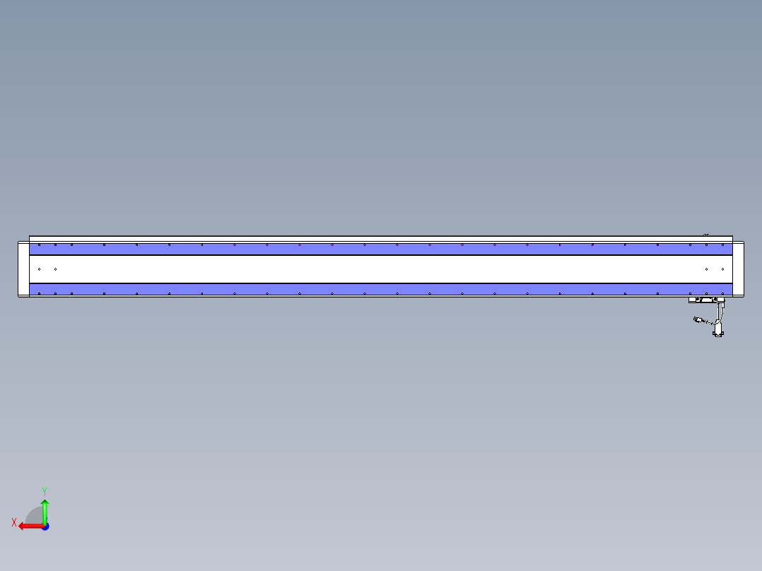 威洛博VL系列3d模型模组VL17E1Y-S2000后视图