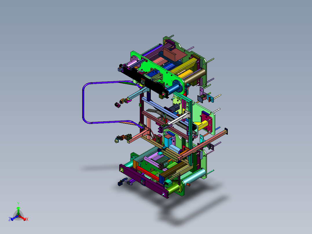 车身用焊接提升定位工装