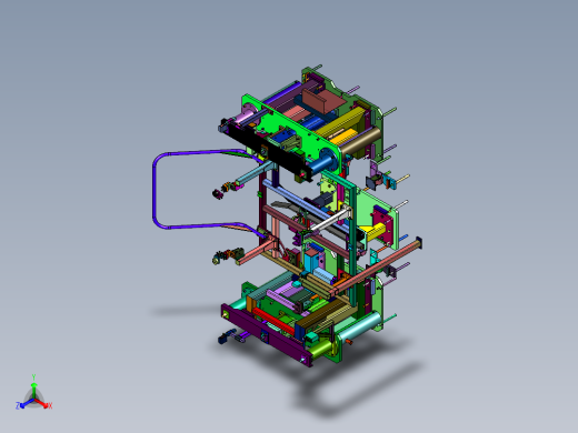 车身用焊接提升定位工装