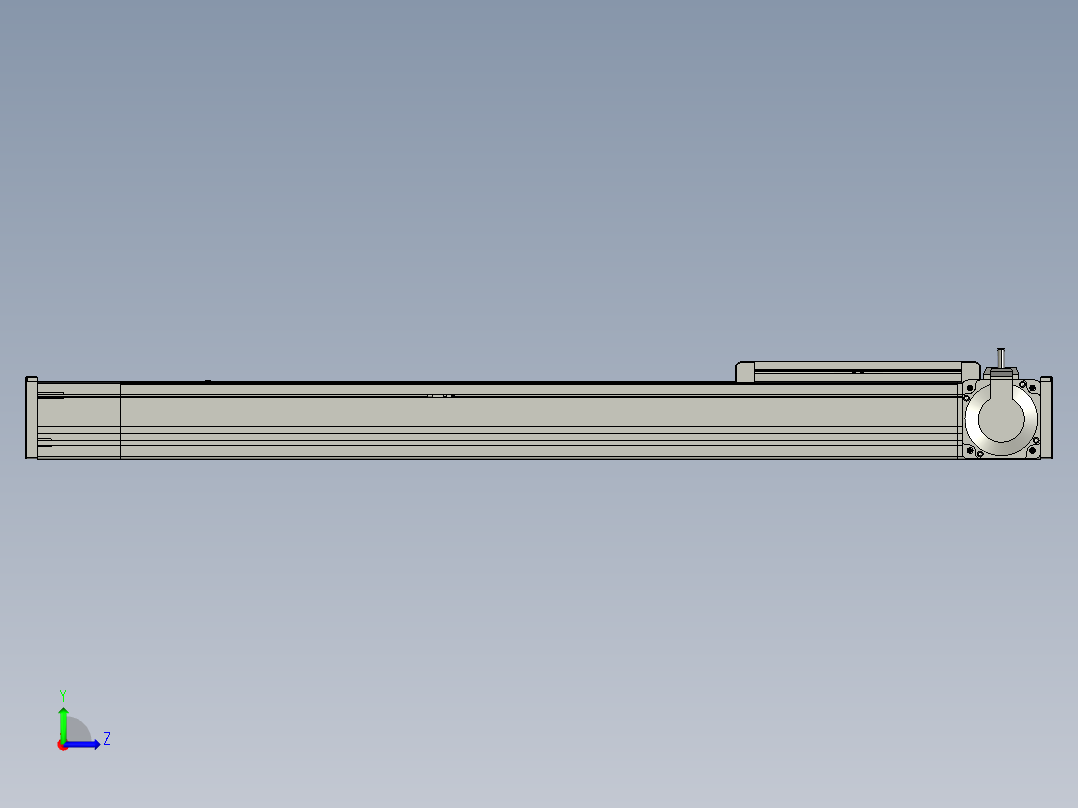 欧规系列-LB8-L150-S650-BR-ZP75-C3左视图