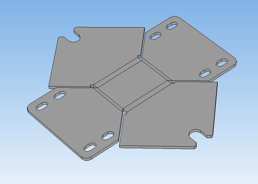 节距为100mm的传动链中间链轮总成