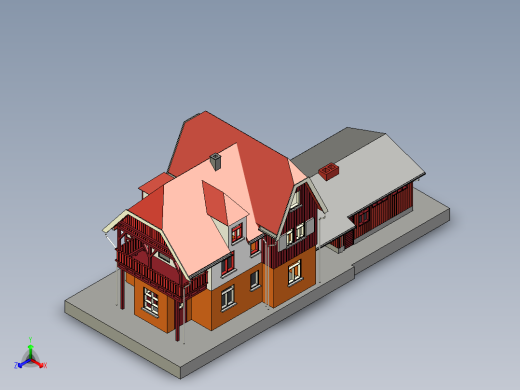 莱辛巴赫火车站正等轴测缩略图