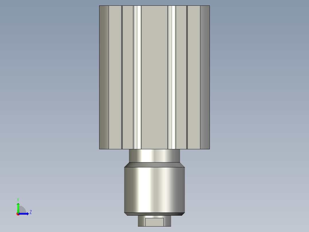 SWING 摆动缸左视图