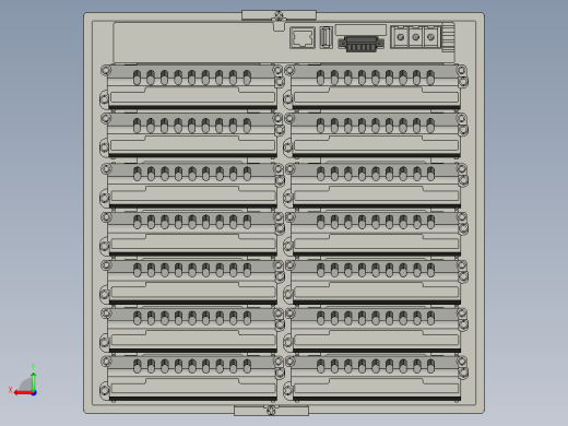 基恩士TR-V1001_kc图纸模型后视缩略图