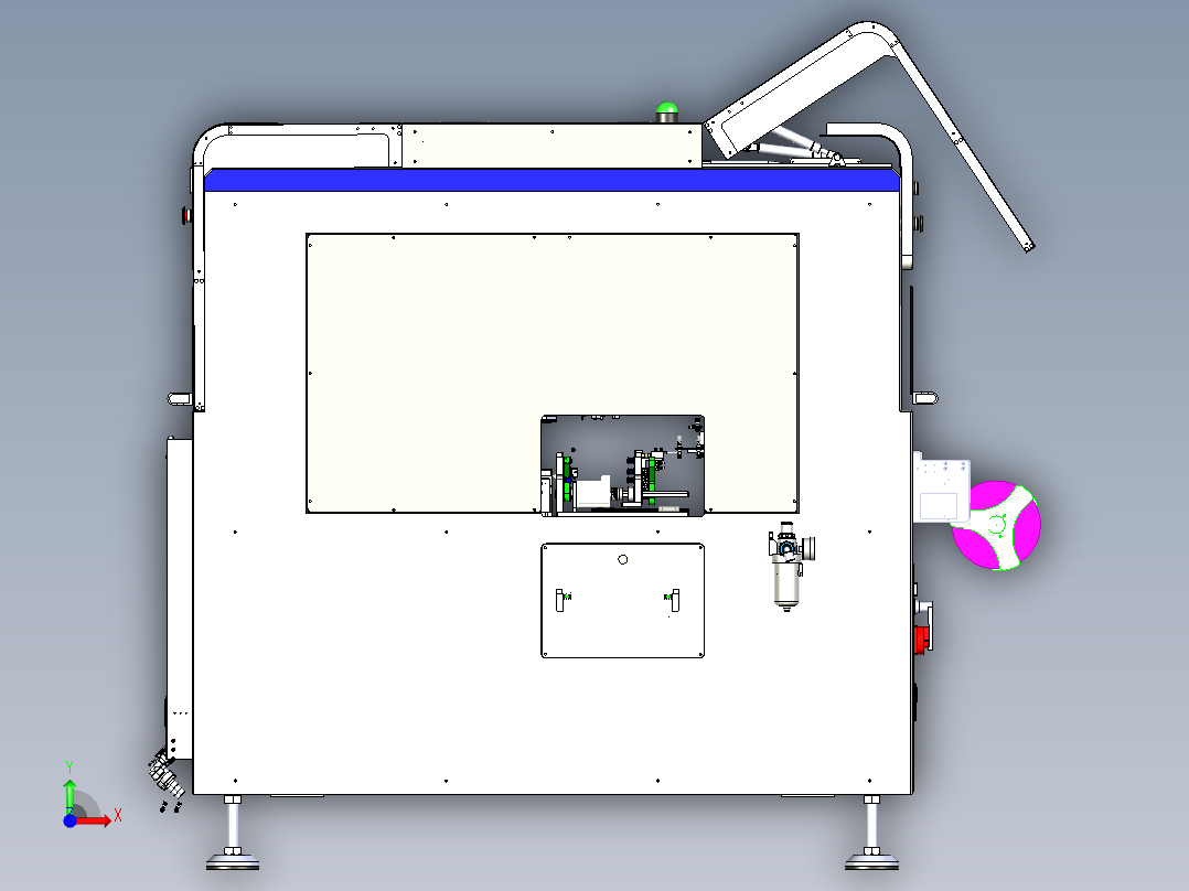 手机贴合机xt前视图