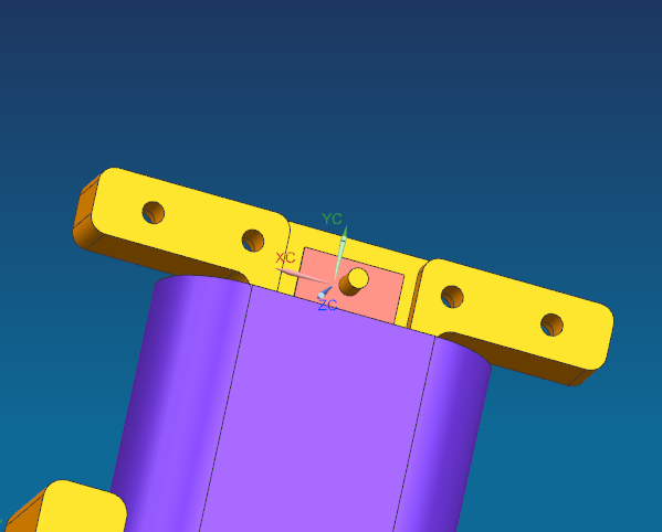 长条椭圆形金属外壳铣端面倒角治具模型