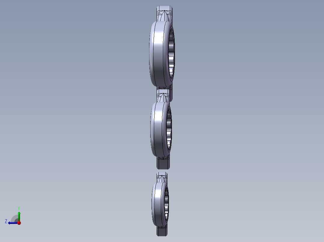 三款开口扳手右视图