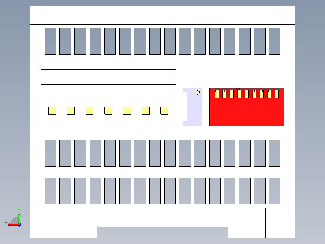 西门子电气 6ES7 231-0HC22-0XA8后视图
