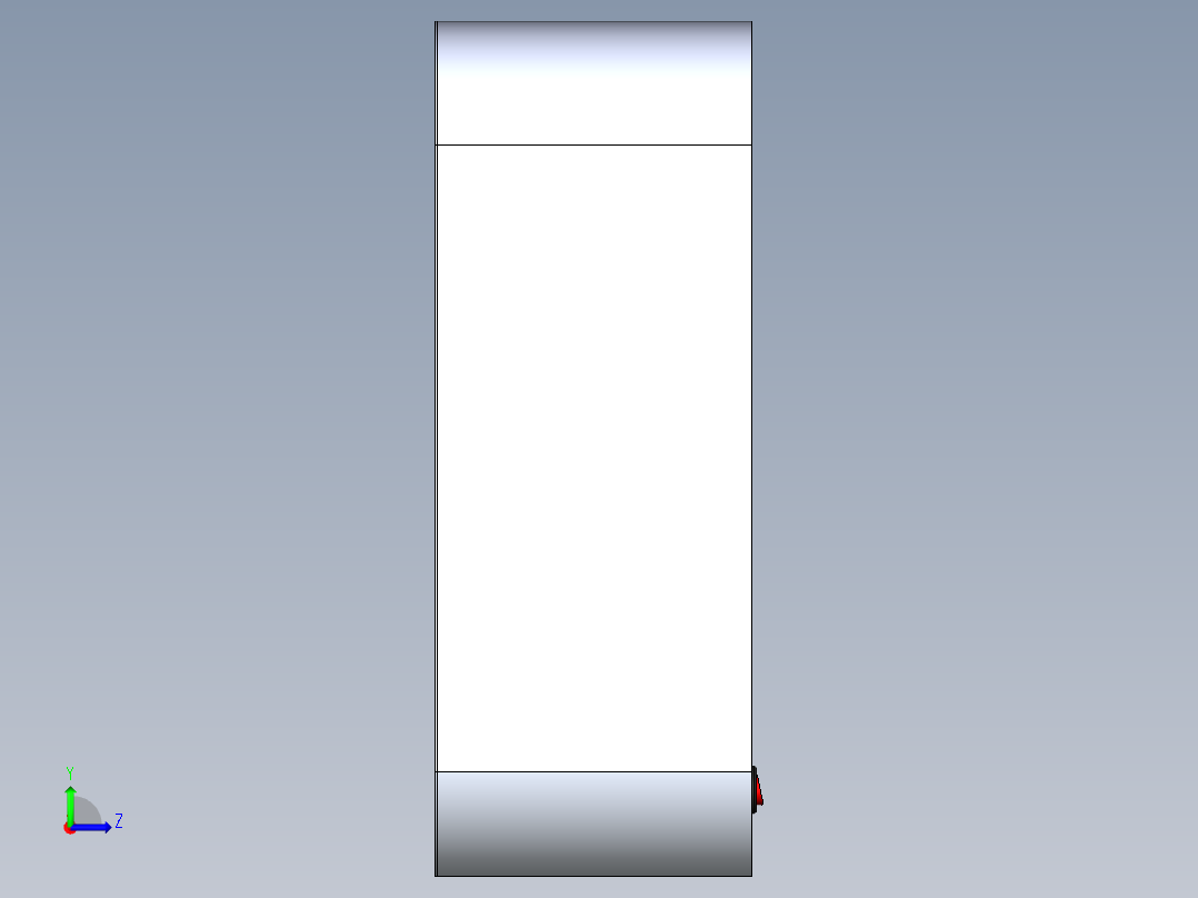 新型迷你售货机左视图