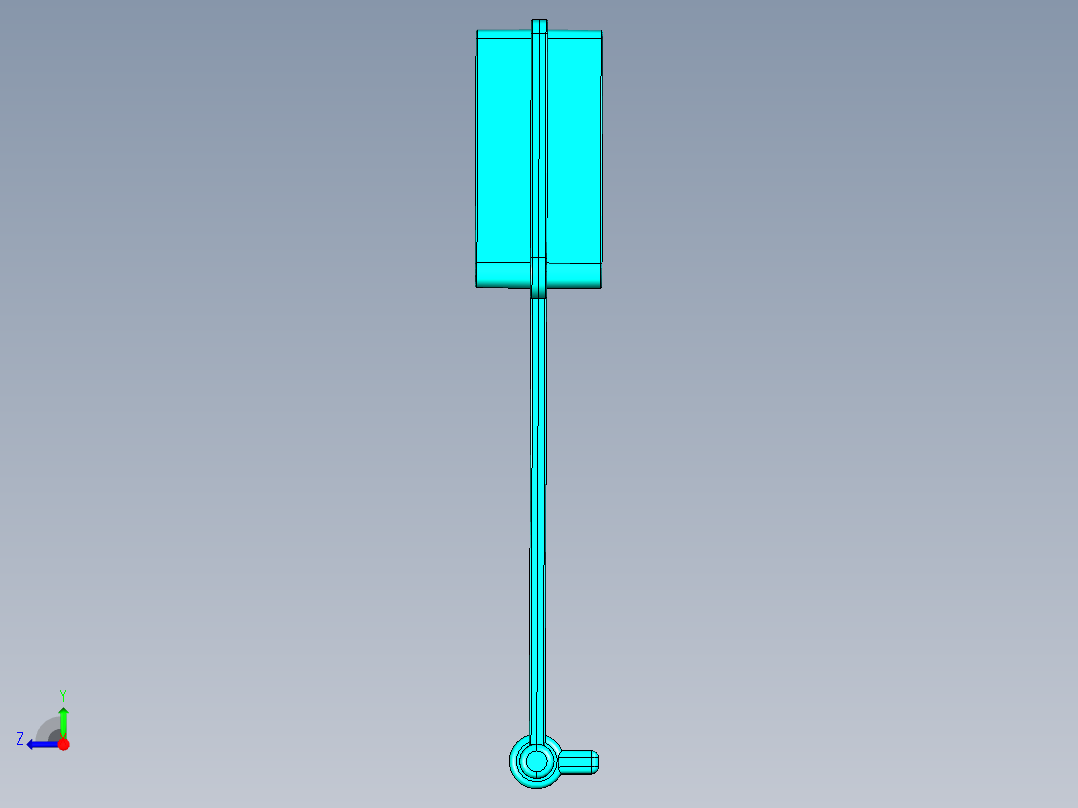 移动充电器支架11右视图