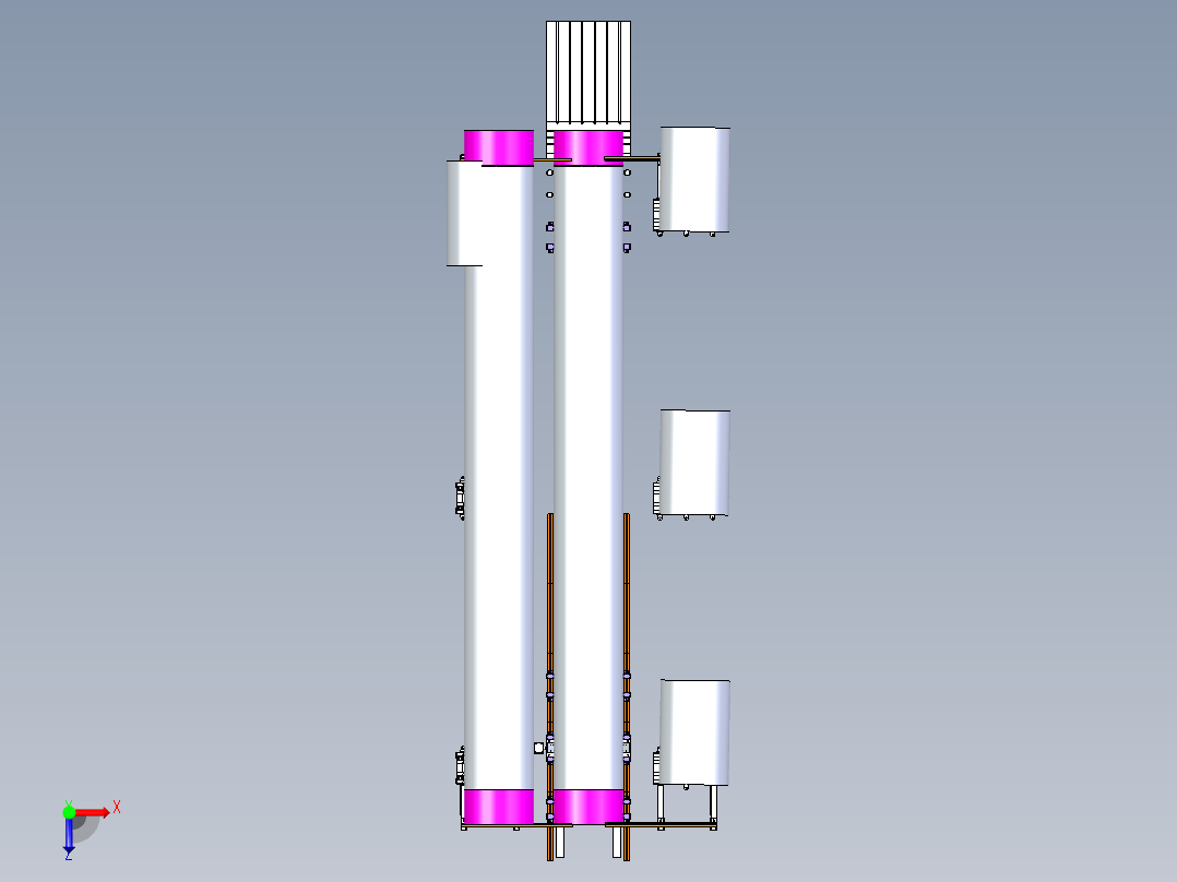 圆柱体工装夹具（大、中、小型通用）俯视图