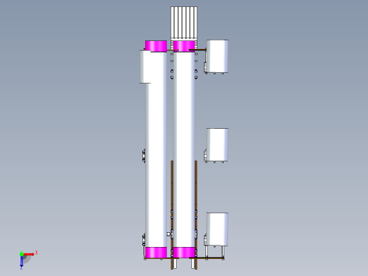 圆柱体工装夹具（大、中、小型通用）俯视缩略图